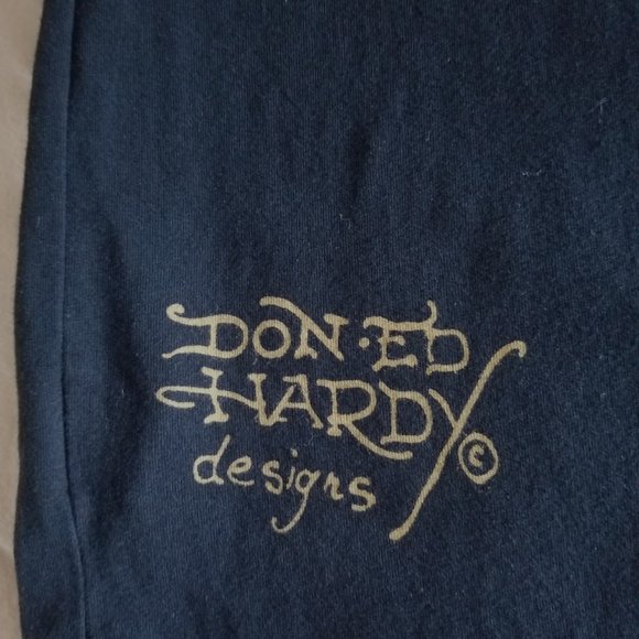 Ed Hardy Christian Audigier. Rare Vintage collectible t-shirt . With cry… - Picture 10 of 16